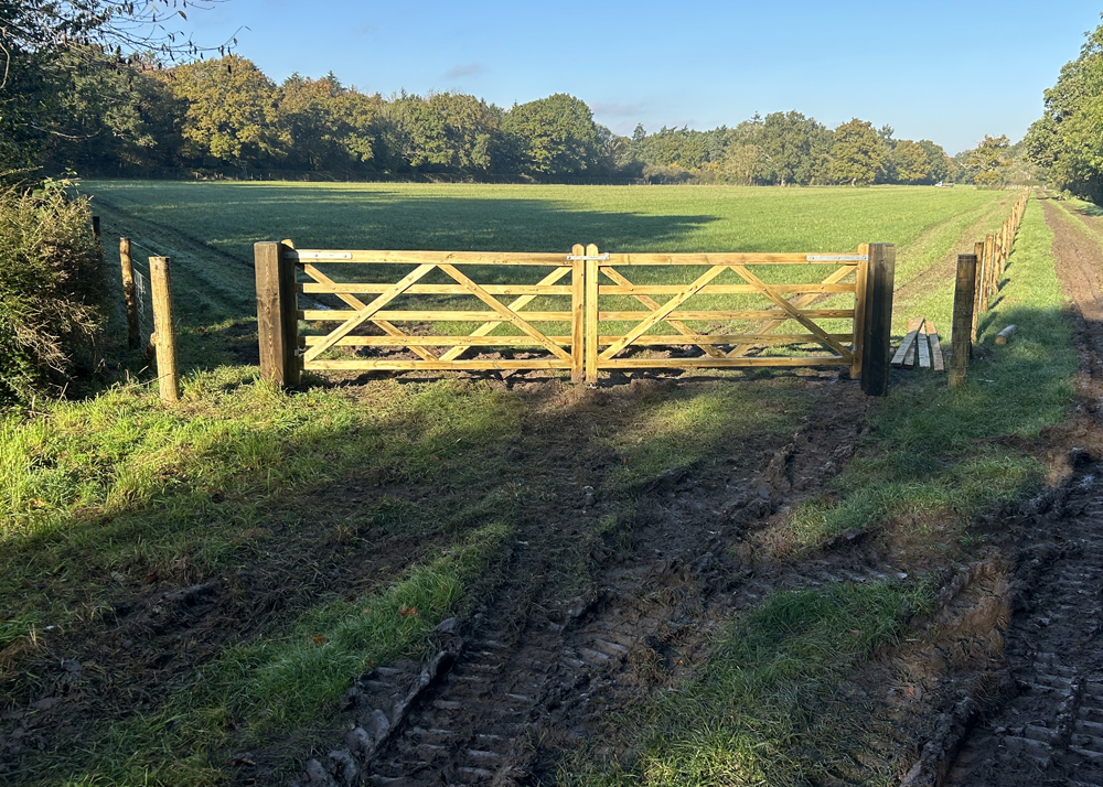 Equestrian Fencing Post and Rail Fencing. Equestrian Gates Berkshire and Surrey