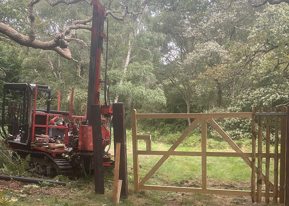 Equestrian Fencing Post and Rail Gates. Equestrian Fencing Berkshire and Hampshire