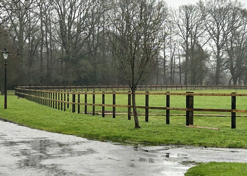Equestrian Fencing Post and Rail Fencing. Equestrian Fencing Berkshire and Surrey